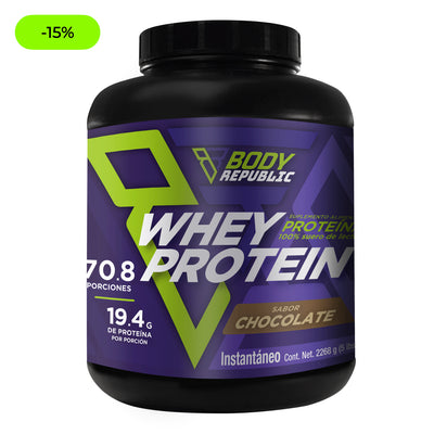 Proteína de suero de leche 2,268 gramos