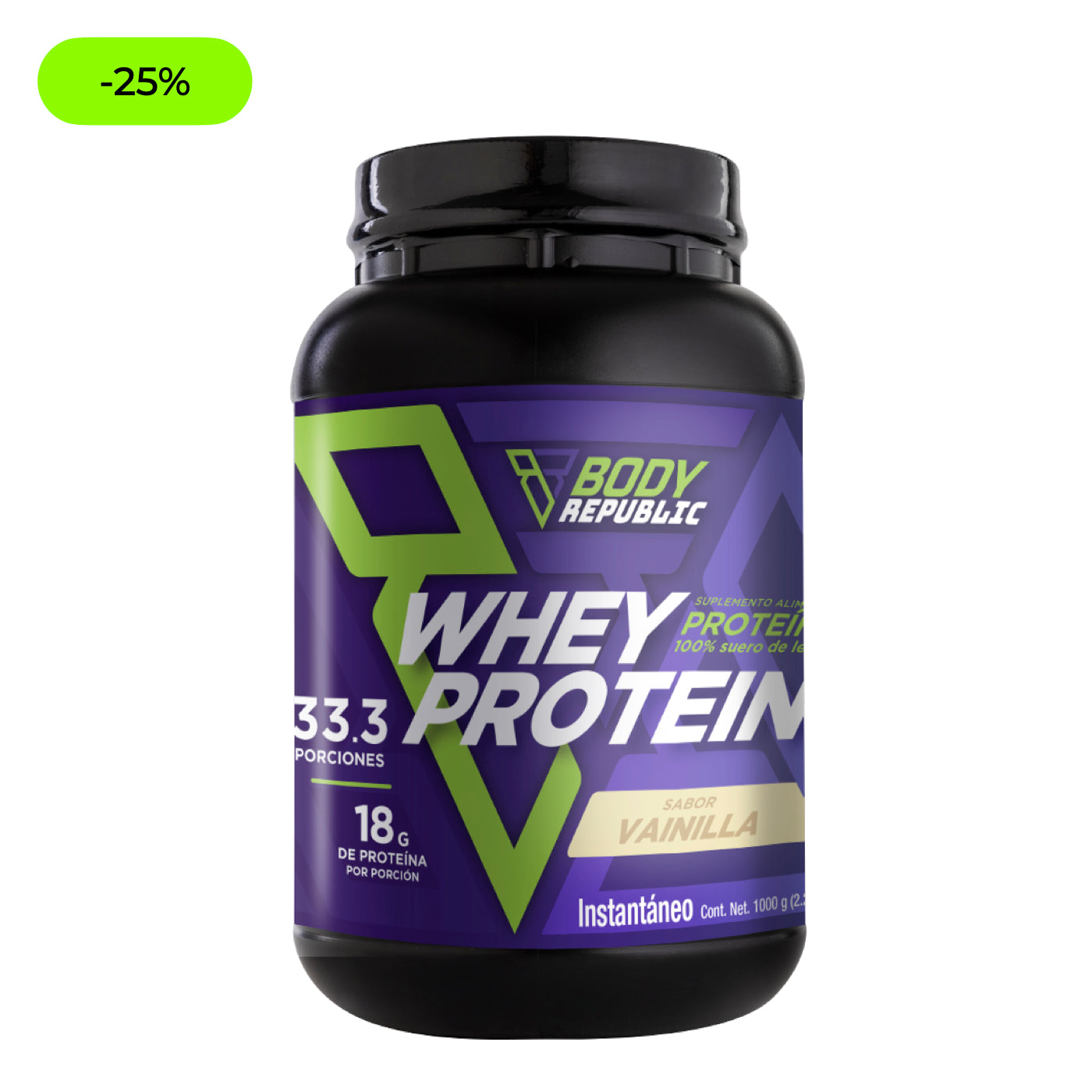 Proteína de suero de leche 1,000 gramos