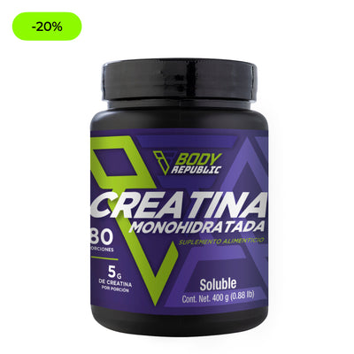 Creatina Monohidratada 400 gramos
